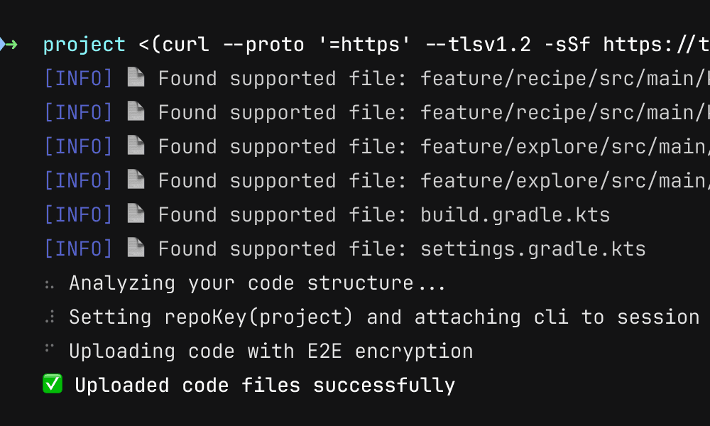 Import Local Code with CLI